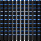 100 Pack Blank Beer Can Cooler Sleeves Bulk  Black