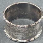 Pair Of Vintage Epns Silver Plated Angora Napkin Rings Made In England