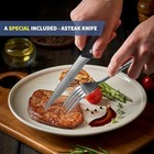 Logcow Travel Utensils With Case Reusable Stainless Steel Silver