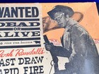 Marx 1958-61    wanted Dead Or Alive    Mare   s Laig Toy Rifle And Holster Set   