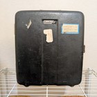 Vintage Executair 101 Ever-wear Portable Travel Bar W  Vtg Johnny Walker Bottles