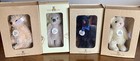 Lot Of 4 Steiff Jtd Mohair Miniature Club Teddy Bears 3-4    Boxed Coa Look