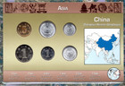 Littleton World Coin Set China Unc 1985-2013 Yuan 1 5 Jiao 2013 2 Fen 1985