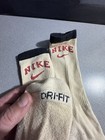 Vintage 1970s   80s Nike Crew Socks Red Swoosh Logo Usa Made Off-white