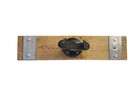 Barrel Stave Guitar Holder     Wall Mount Whiskey Or Wine Barrel Stave