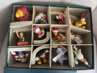 Rare Disney Christmas Ornaments 1987 Collector s Edition Set Of 12  Original Box