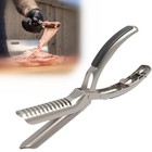 4pcs Rib Prep Tool rib Membrane Remover Stainless Steel Tool Kit bbq Rib Skinner