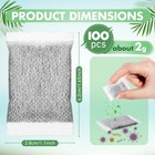 Lounsweer 100pcs Activated Charcoal Distiller Filters For Water 2g