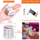 20 Gauge Tarnish Resistant Copper Jewelry Wire  28 Yards  Silver