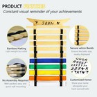 10 Belt Display Rack Martial Arts Belt Holder For Taekwondo Karate
