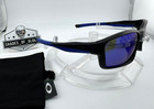 Oakley Chainlink Matte Black Blue Aftermarket Polarized Sunglasses Oo9247-15 9