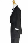 Boys   Ring Bearer Tuxedos With Tails  Black  Size  6   5-6 Years 