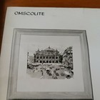 Omscolite Coffee Bar Salesman Photo Rare Old Vintage Oak Frame