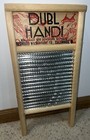 Vintage Handmade Washboard Dubl Handi Metal wood  Columbus Oh Usa Made Pack Of 6