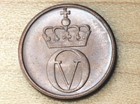 1972 Norway 1 Ore Squirrel Unc 