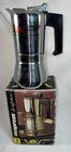 Vtg Vev Vigano Moka Espresso Stovetop Coffee Maker Inox 18 10 Stainless Italy
