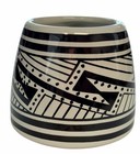 Coffee Mug cup 3  The Treasure Chest Vintage  3 Geometric Aztec Pattern Blk wht