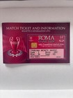 2009 Uefa Champions League Final Ticket Barcelona Vs Manchester United Rome