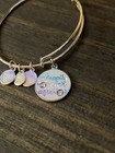 Alex And Ani Lot Of 7 Bracelets  including 2 Disney Silver Bracelets 