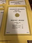 Federal Reserve Bank Of New York Monthly Review 1961 Complete Year Finance Money