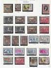 Malaya-kedah Mix Of M u  48  On Pages   Scott  sg 26 157  Vf  Cv  47   a1406