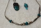Vintage Silver Turquoise Jewelry Lot