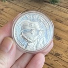 1972 India 10 Rupees 25 Years Of Independence Silver Coin Very Nice
