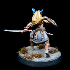 Dungeon   Dragons Kingdom Death 28mm Painted Elf Female Fighter Warrior Valkyrie