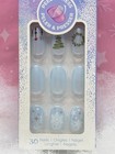 Kiss Impress Press-on Manicure Nails Short 93126 Frosty Tale Holiday Christmas