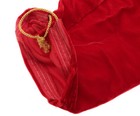 Bicycle Fork Bag Red Velvet W  Gold String For Road Forks New Nos