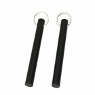 2 Pcs Large 5  Ferrocerium Rod Flint Fire Starter W  2pcs Steel Scrapers Camping