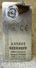 Beckhoff Ax5805 Ethercat Terminal Safety Driver Module Board Free Shipping