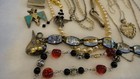 Vintage Sterling Silver  925 Estate Jewelry Lot Wear Scrap 780g Rings Pearls Etc