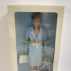 Franklin Mint Princess Diana The Peoples Princess Portrait Doll 16    In Blue Suit