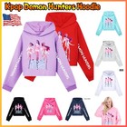 Kpop Demon Hunters Costume Hoody Pullover Sweatshirt Hoodie Kid Jumper Tops Gift