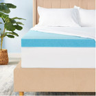Serta Cool Nights 3-inch Gel Memory Foam Mattress Topper King Size