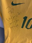 Nike Brazil Cbf National Team Soccer Jersey Yellow green  10 Kak  