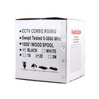 Rg59 Siamese Coaxial Cable 1000ft 20awg 18 2awg Cctv Security Camera Wire White