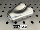 2 1 2  Inlet 3  Outlet 2 Into 1 Weld On Y Pipe Collector 304 Stainless Steel