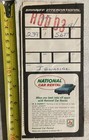 Vtg 1969 Braniff Intl Airlines Ticket Jacket With Boarding Pass Military Standby