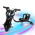 12v Electric Drift Trike For Ages 8  9mph Adjustable Seat 40 6x18 5x21 7in