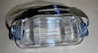 Vintage Hazel Atlas Criss Cross 1 4 Pound Single Stick Butter Dish Carrier Only