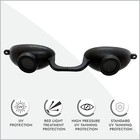 2 Pack Evo Flex Sunnies Flexible Tanning Bed Goggles Eye Protection Uv Glasses
