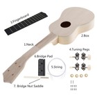 Diy Ukulele Kit Soprano 21   For Kids   Beginner Diy Make Your Own Hawaii Guitar