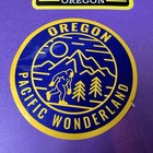 Oregon Bigfoot Sticker Lot Of 2 Mt Hood Pacific Wonderland Decals Pnw Sasquatch
