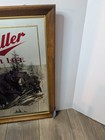 Miller High Life Black Bear Mirror Wildlife Series Wisconsin Bar Decor Man Cave