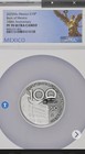 2025 Mex 2 Oz Silver 100th Anniversary Banco De Mexico Pf70 Ngc Perfect 
