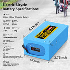36v 20ah Lithium Ebike Battery For 200w-800w Ebike Bicycle Electric Scooter 30a