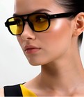 Retro Pilot Fashion Style Oversized Square Rectangular Frame Fashion Shades New