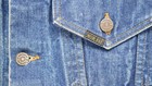 Rare Vintage Sears Roebucks Denim Jean Jacket 80s 90s Cowboy Western Rodeo Blue